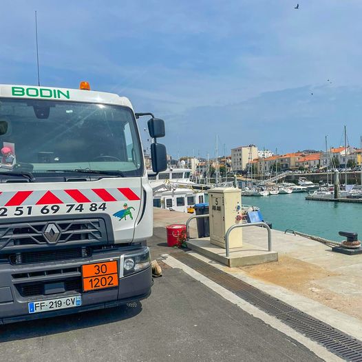 Intervention assainissement aux Sables d’Olonne
