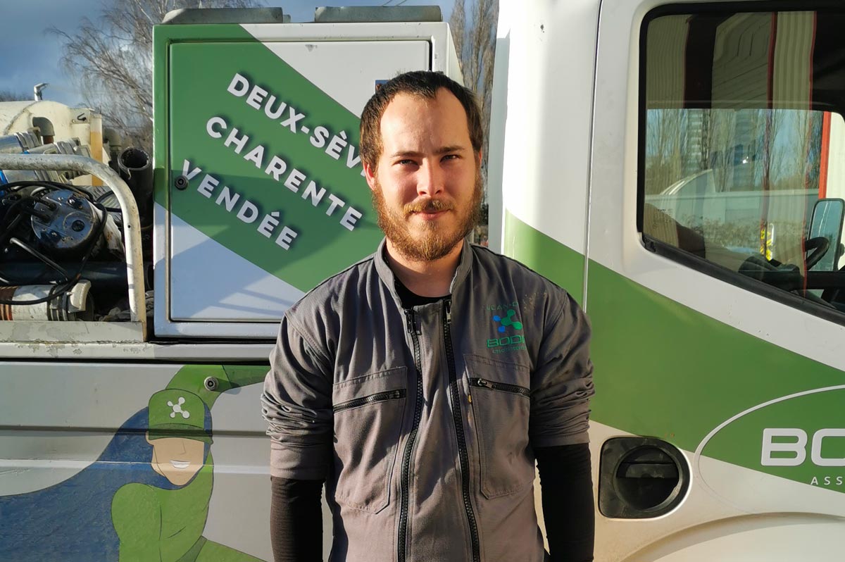 Portrait de Jean-Dominique, technicien assainissement